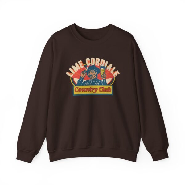 Lime Cordiale Country Club Unisex Heavy Blend™ Crewneck Sweatshirt - Image 7