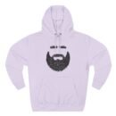 New Heights Jason Kelce Beard Three-Panel Fleece Hoodie