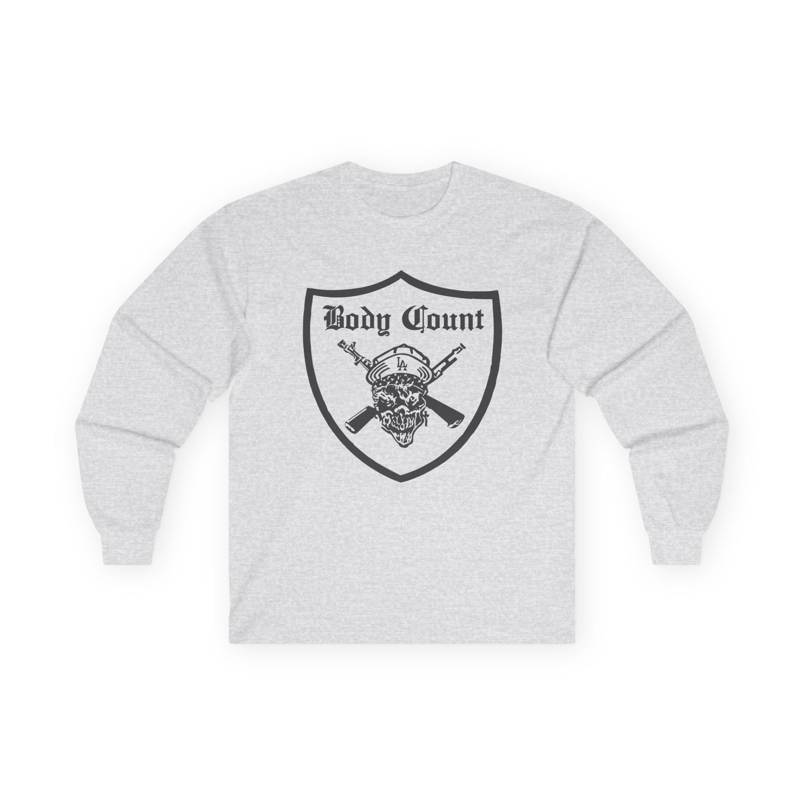 Body Count Pirate Logo Unisex Ultra Cotton Long Sleeve Tee - Image 5