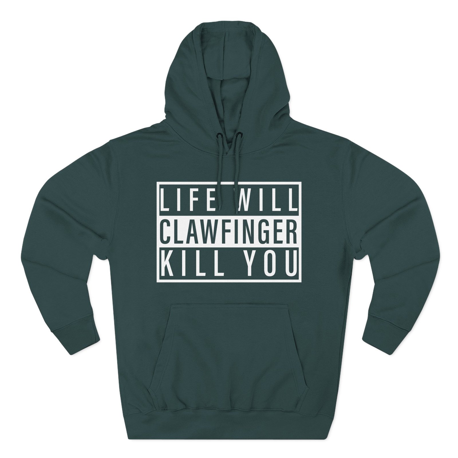 Clawfinger Life Will Kill You Three-Panel Fleece Hoodie - Image 7
