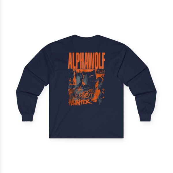 Alpha Wolf H*unter Unisex Ultra Cotton Long Sleeve Tee - Image 4