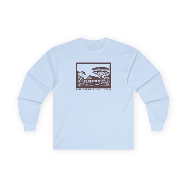Lime Cordiale Colin Unisex Ultra Cotton Long Sleeve Tee - Image 5