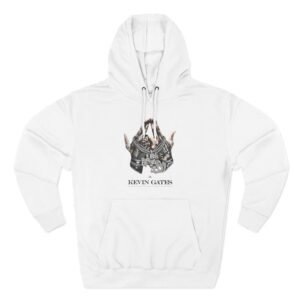 kevin gates Three-Panel Fleece Hoodie