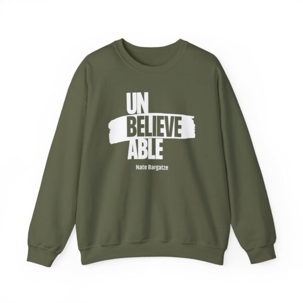 Nate Bargatze - Unbelievable Unisex Heavy Blend™ Crewneck Sweatshirt - Image 7