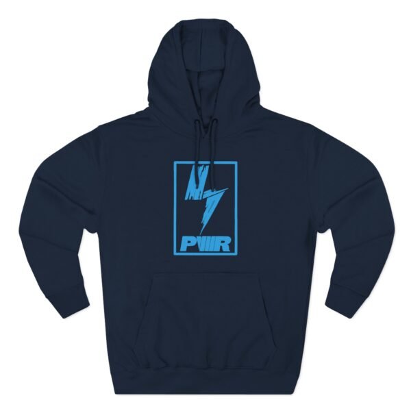 Lachlan Power Men's Fleece Three-Panel Fleece Hoodie - Image 7