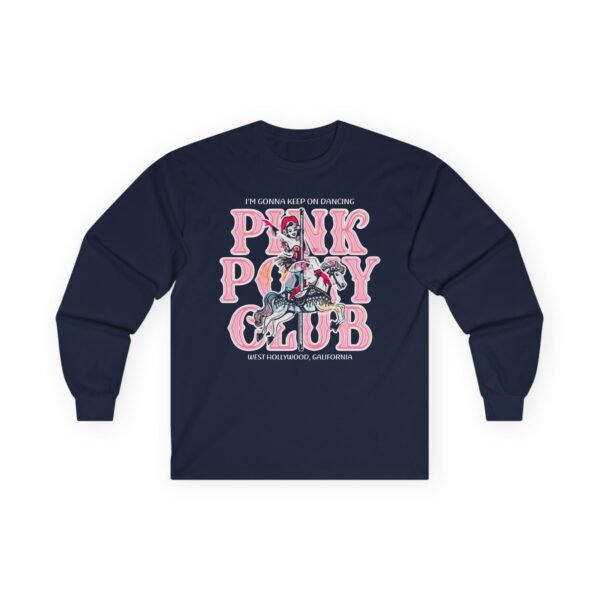 Chappell Roan Im Gonna Keep on Dancing Pink Pony Club Unisex Ultra Cotton Long Sleeve Tee - Image 7