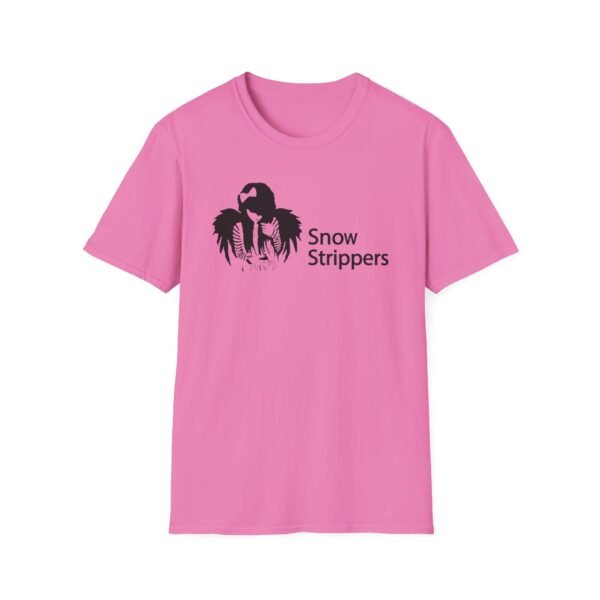 Snow Strippers Unisex Softstyle T-Shirt - Image 15