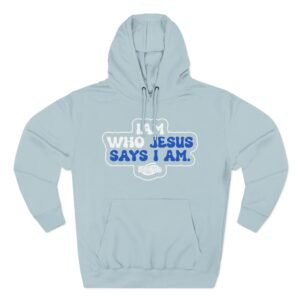 Life Church Jesus Says I Am Three-Panel Fleece Hoodie