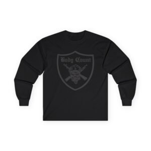 Body Count Pirate Logo Unisex Ultra Cotton Long Sleeve Tee