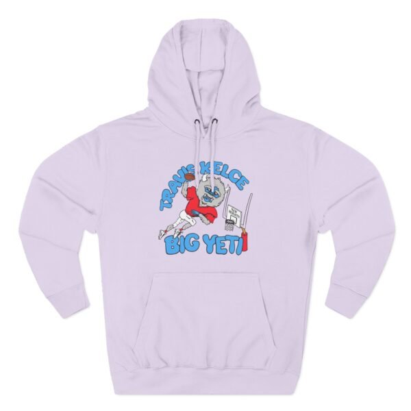 New Heights Travis Kelce Big Yeti Three-Panel Fleece Hoodie - Image 11