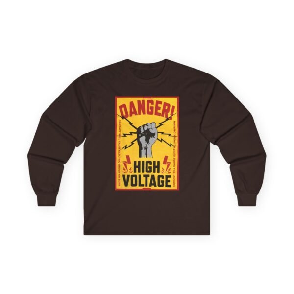 Lachlan Danger! High Voltage Unisex Ultra Cotton Long Sleeve Tee - Image 11