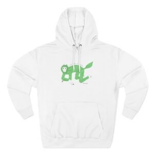 Odie Leigh Wolf Girl T Three-Panel Fleece Hoodie