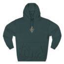Lime Cordiale Pedestal Three-Panel Fleece Hoodie