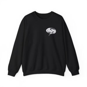 Alpha Wolf Chrome Unisex Heavy Blend™ Crewneck Sweatshirt
