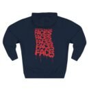 Alan Wake Faces  Three-Panel Fleece Hoodie