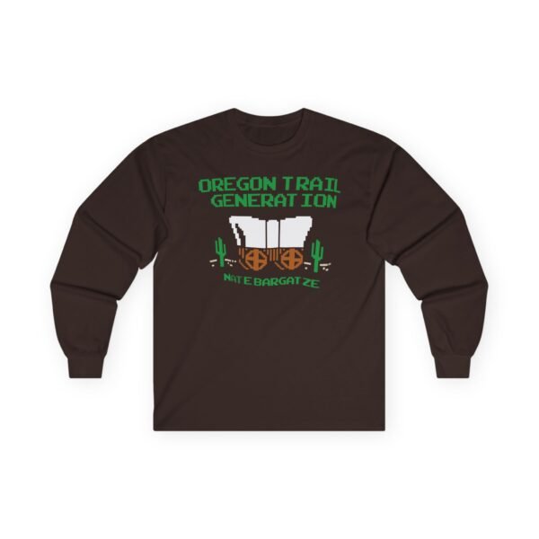 Nate Bargatze Oregon Trail Generation Unisex Ultra Cotton Long Sleeve Tee - Image 5