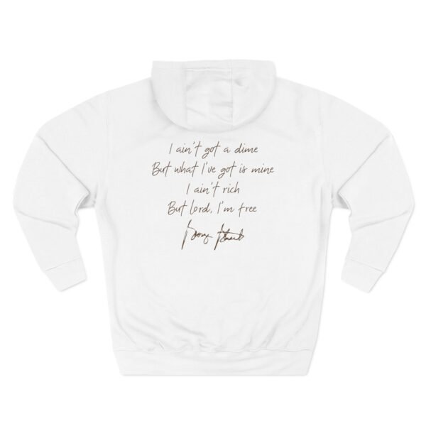 George Strait Amarillo by Morning Three-Panel Fleece Hoodie - Image 4