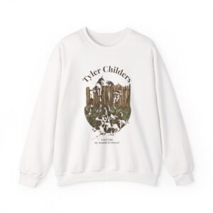 Tyler Childers Grey Hounds Unisex Heavy Blend™ Crewneck Sweatshirt