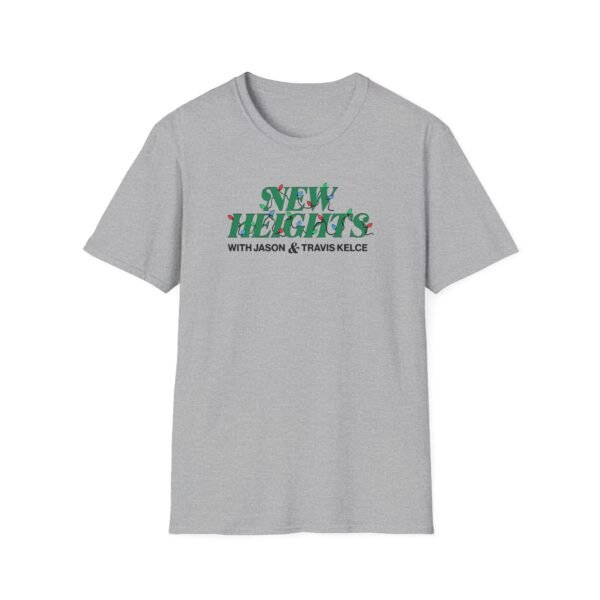 New Heights Podcast Holiday Lights Unisex Softstyle T-Shirt