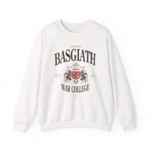 Fourth Wing Basgiath War Collage Unisex Heavy Blend™ Crewneck Sweatshirt