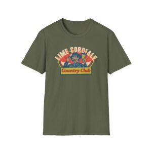 Lime Cordiale Country Club Unisex Softstyle T-Shirt
