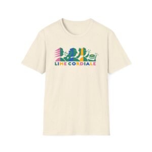 Lime Cordiale Logo Unisex Softstyle T-Shirt