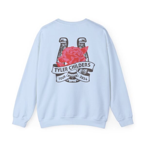 Tyler Childers Blue Muleshoe Unisex Heavy Blend™ Crewneck Sweatshirt - Image 12