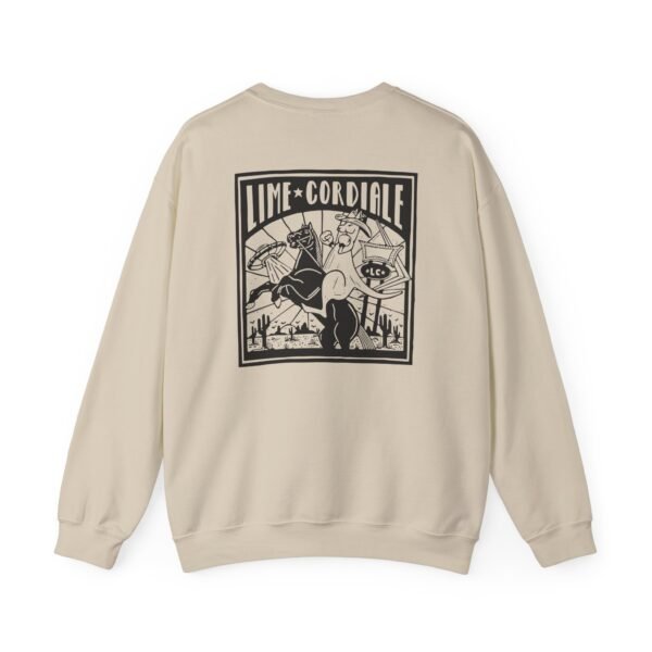 Lime Cordiale Unisex Heavy Blend™ Crewneck Sweatshirt - Image 6
