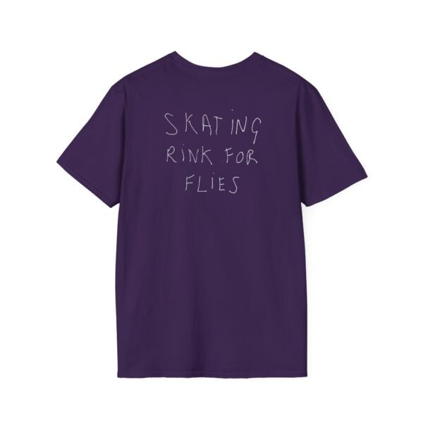 Carl Barron Skating Flies Unisex Softstyle T-Shirt - Image 24