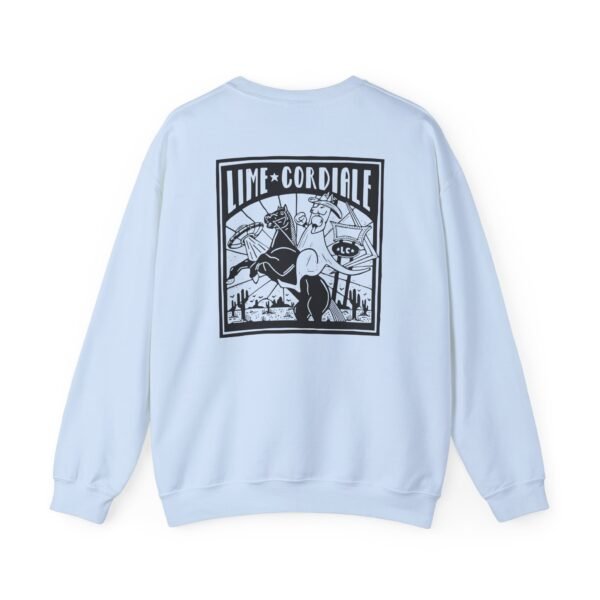 Lime Cordiale Unisex Heavy Blend™ Crewneck Sweatshirt - Image 8