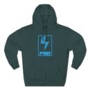 Lachlan Power Men's Fleece Three-Panel Fleece Hoodie