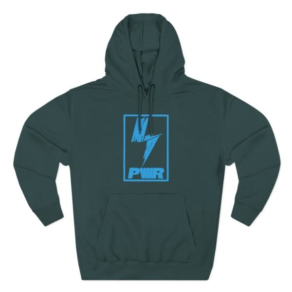 Lachlan Power Men's Fleece Three-Panel Fleece Hoodie - Image 5