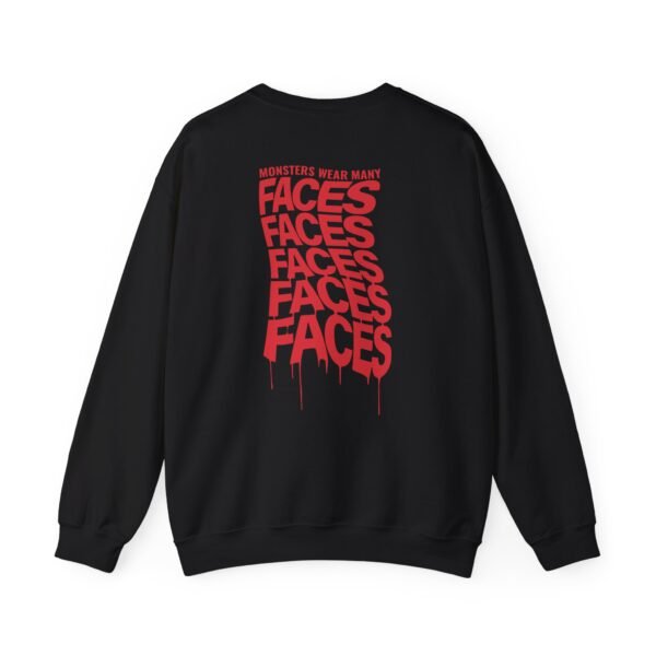 Alan Wake Faces  Unisex Heavy Blend™ Crewneck Sweatshirt - Image 2