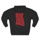 Alan Wake Faces  Three-Panel Fleece Hoodie