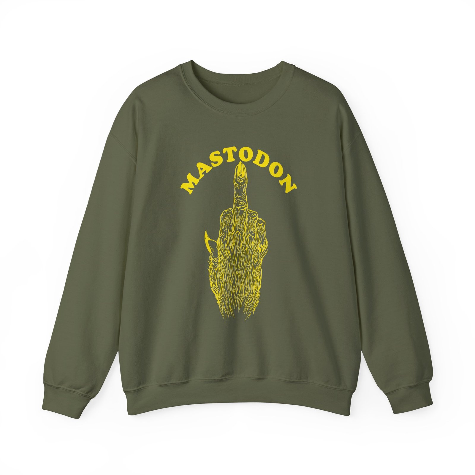 Clawfinger Mastodon Unisex Heavy Blend™ Crewneck Sweatshirt - Image 9