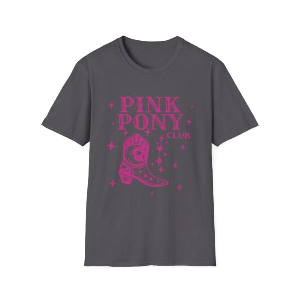 Chappell Roan Pink Pony Club Unisex Softstyle T-Shirt - Image 19