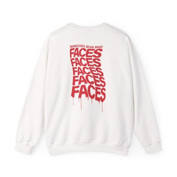 Alan Wake Faces  Unisex Heavy Blend™ Crewneck Sweatshirt - Image 4