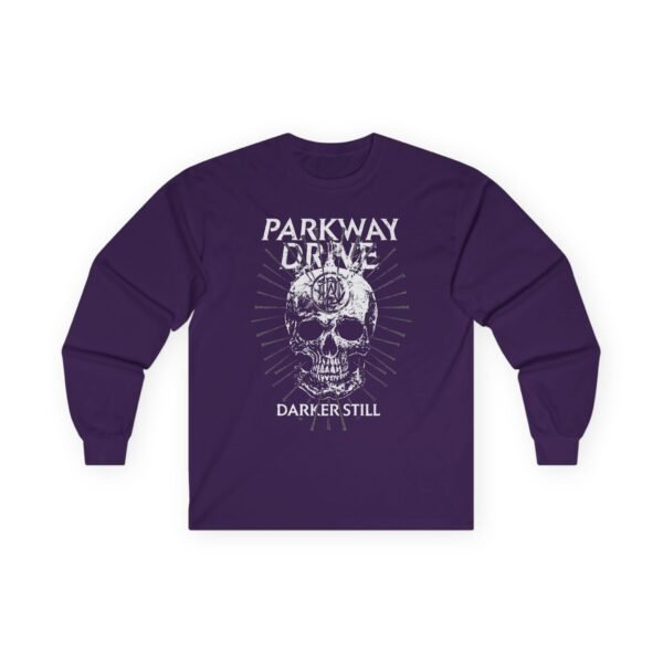 Parkway Drive Smoke Skull Unisex Ultra Cotton Long Sleeve Tee - Image 11