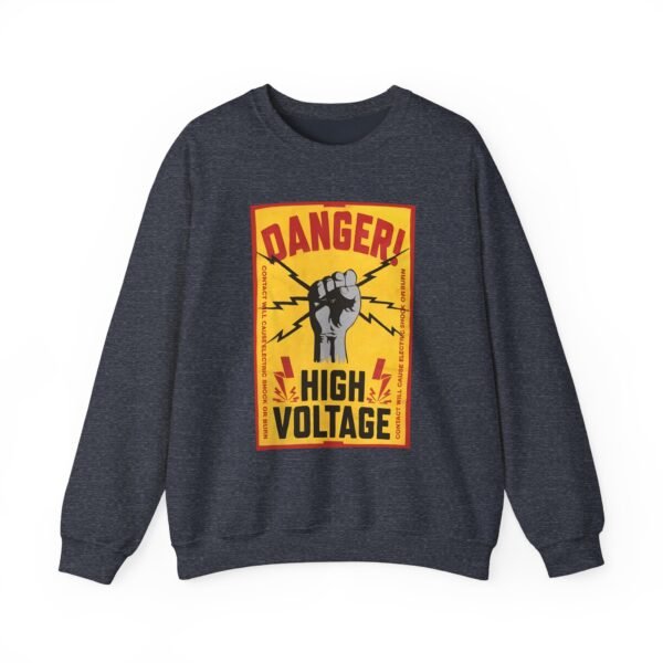 Lachlan Danger! High Voltage Unisex Heavy Blend™ Crewneck Sweatshirt - Image 17
