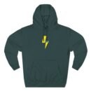 Lachlan Bolt Three-Panel Fleece Hoodie