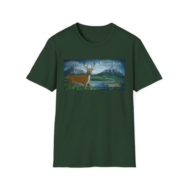 Alan Wake Falls souvenir Unisex Softstyle T-Shirt - Image 9