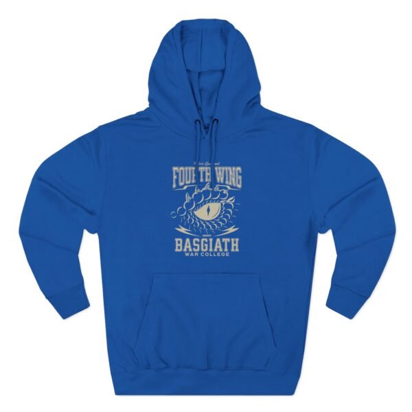 Fourth Wing riders quadrant Three-Panel Fleece Hoodie - Image 9