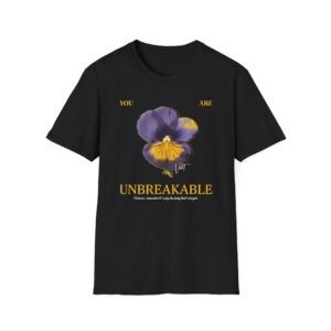 Fourth Wing You Are Unbreakable Xaden and Violet Unisex Softstyle T-Shirt