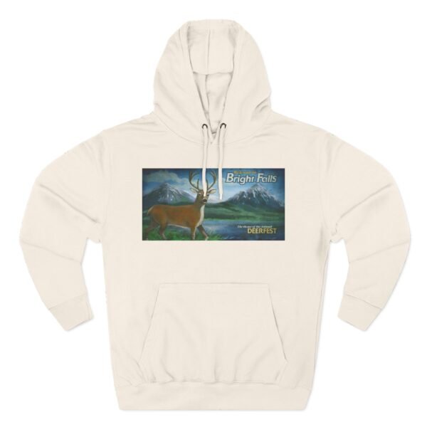 Alan Wake Falls souvenir Three-Panel Fleece Hoodie - Image 7