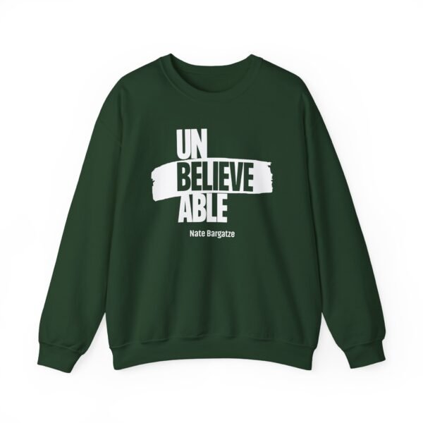 Nate Bargatze - Unbelievable Unisex Heavy Blend™ Crewneck Sweatshirt - Image 9