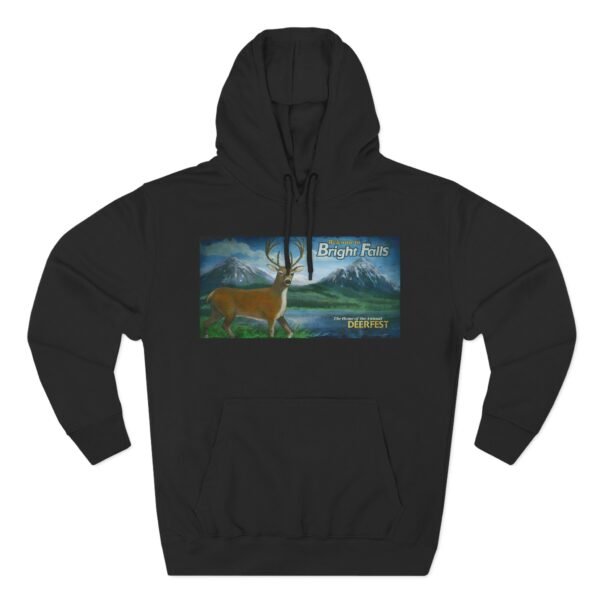 Alan Wake Falls souvenir Three-Panel Fleece Hoodie - Image 5