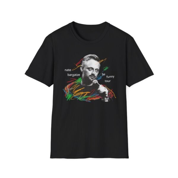 Nate Bargatze 2024 Be Funny Tour Unisex Softstyle T-Shirt