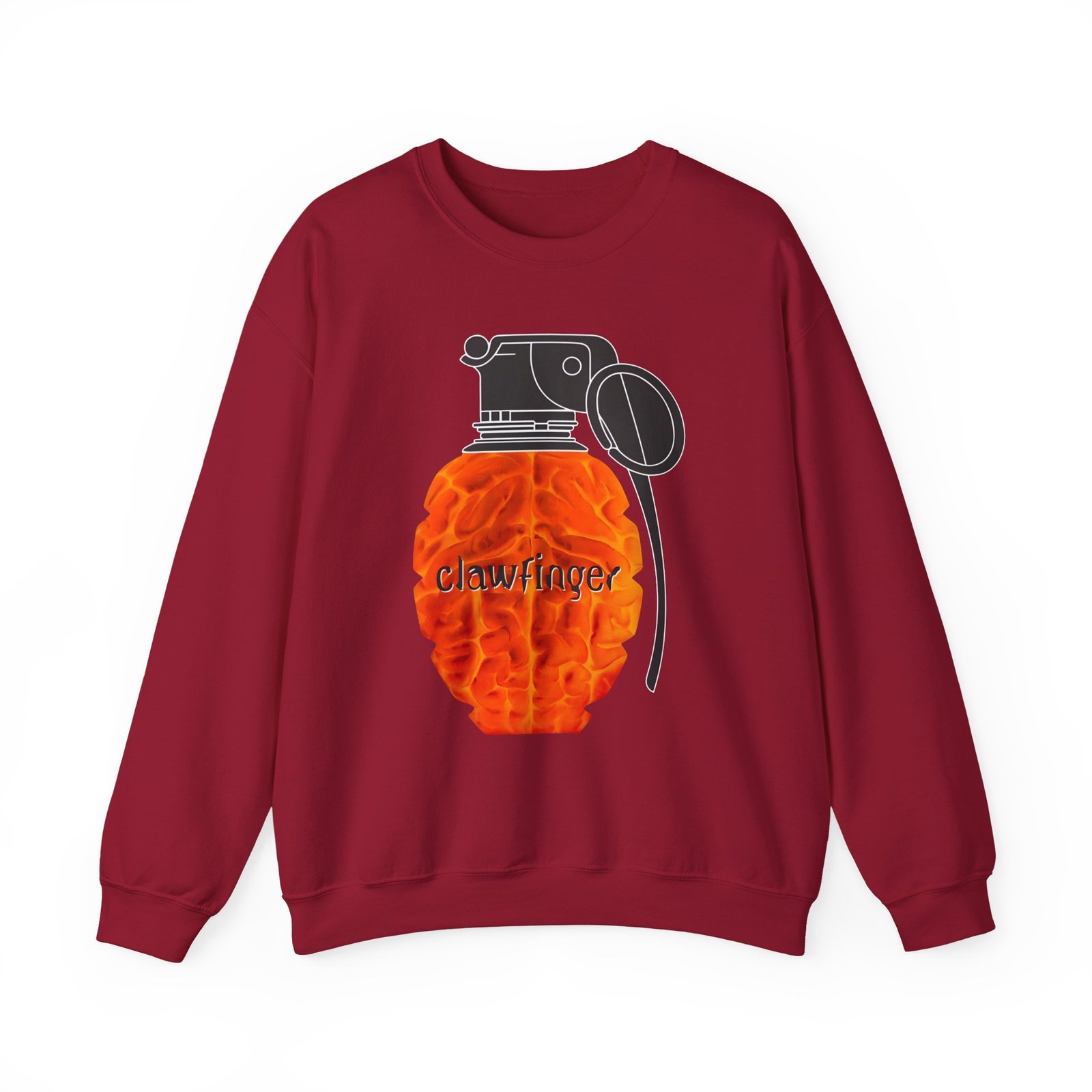 Clawfinger Use Your Brain Unisex Heavy Blend™ Crewneck Sweatshirt - Image 25