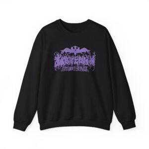 Otoboke Beaver Metal Beaver' Logo Unisex Heavy Blend™ Crewneck Sweatshirt