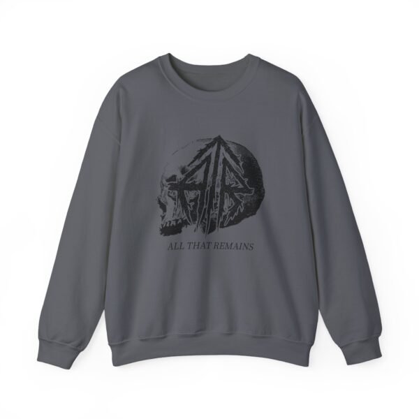 All That Remains Tie Dye Skull Unisex Heavy Blend™ Crewneck Sweatshirt - Image 13